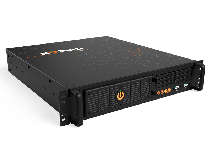 Nomad Series 2U 19 Rugged Rack Mount Server